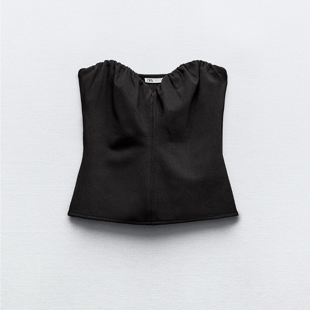 Zara strapless top